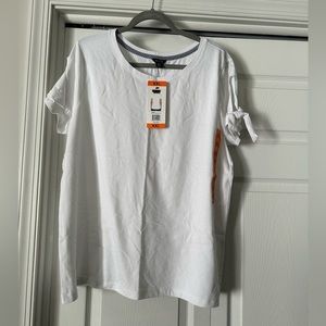 NWT Nautica white t-shirt